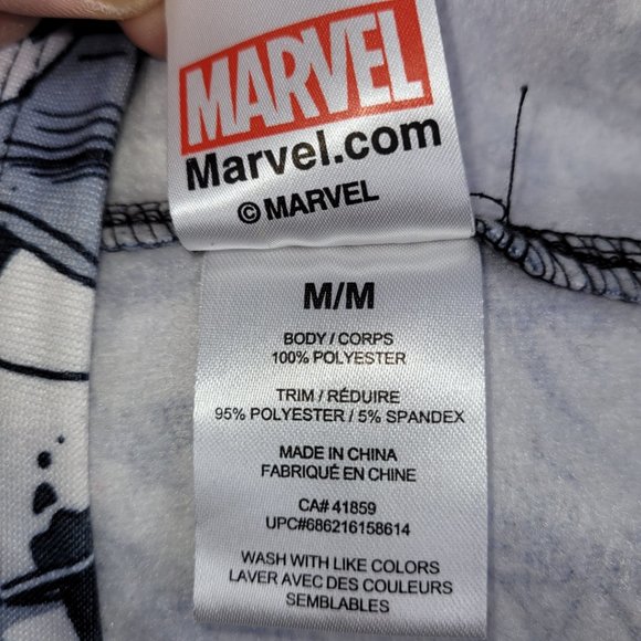 Marvel Deadpool Comics Hoodie Sweatshirt Mens size Medium - Picture 3 of 3